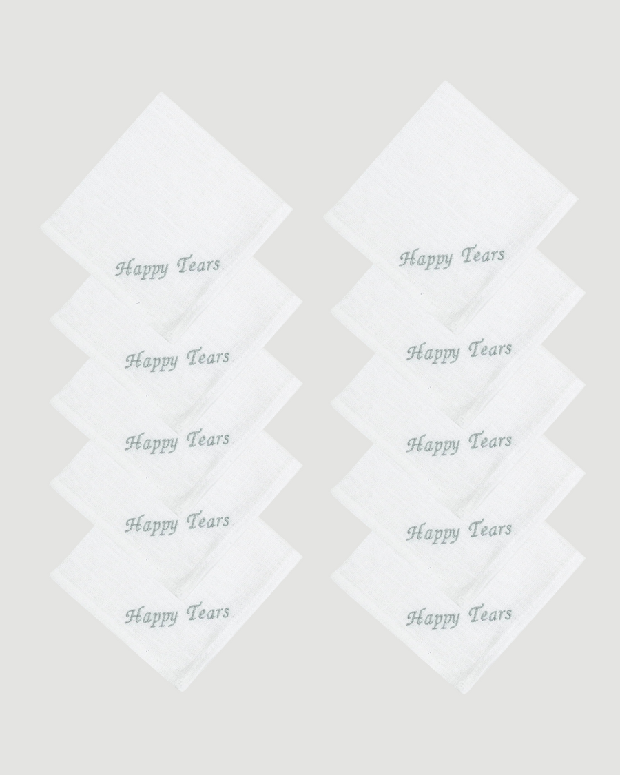 Happy Tears Handkerchiefs (set of 10)