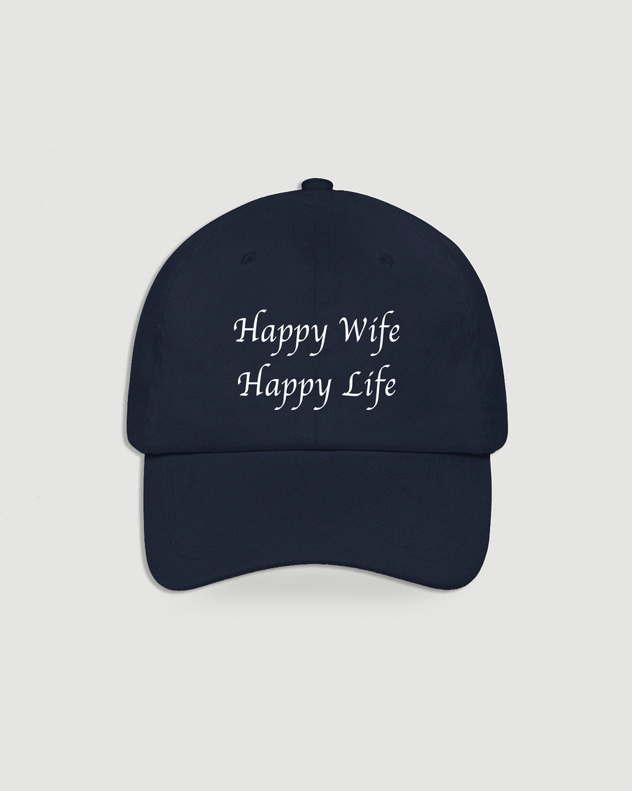 Happy Wife Happy Life Cap