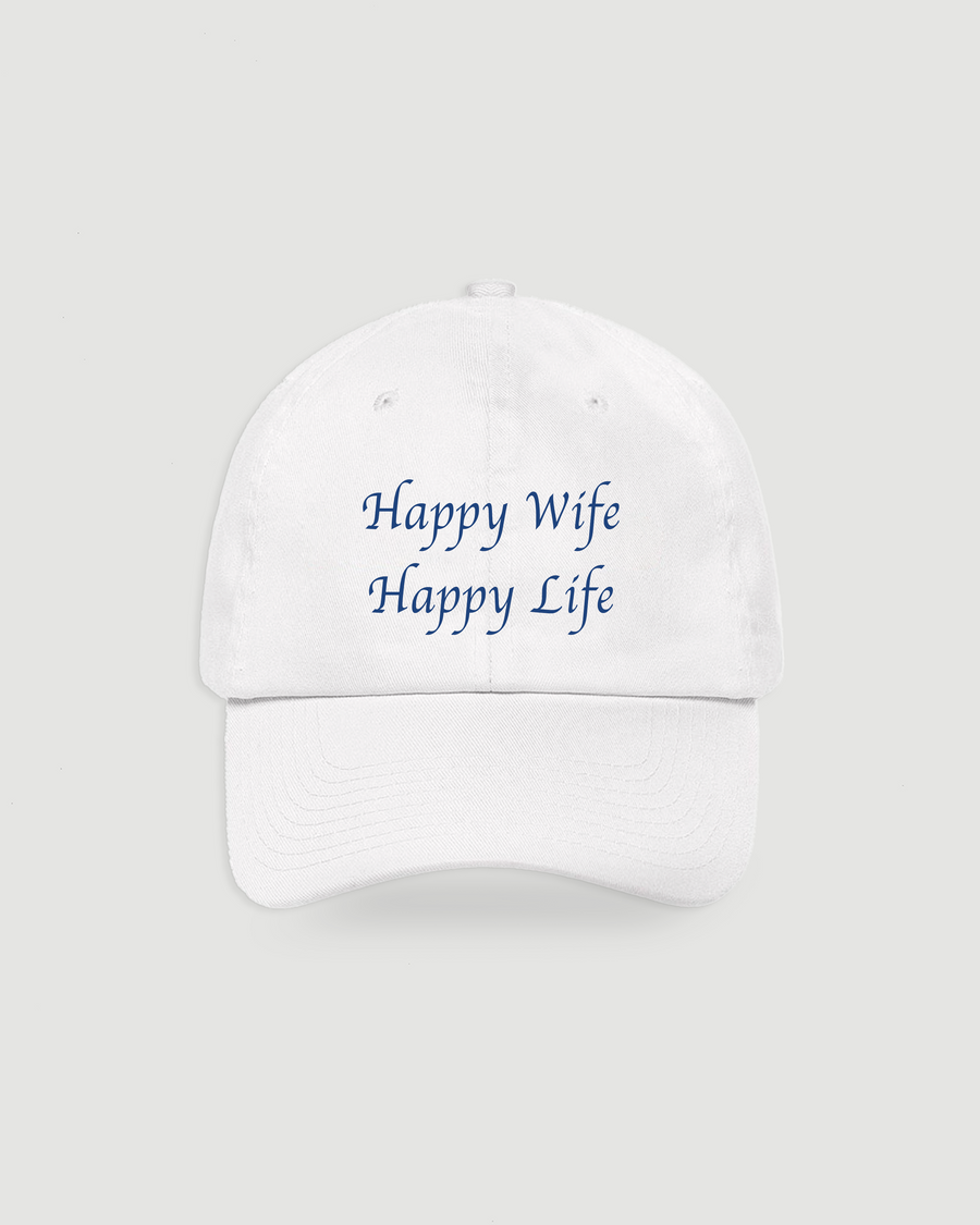 Happy Wife Happy Life Cap