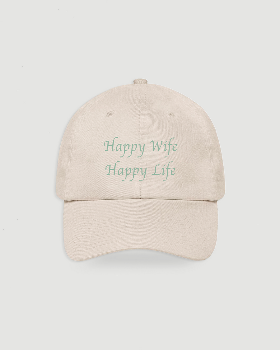 Happy Wife Happy Life Cap