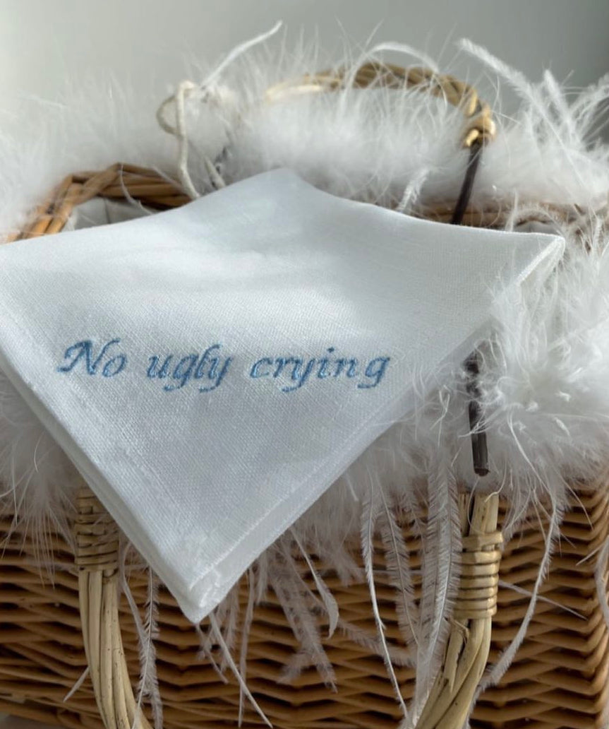 No Ugly Crying Handkerchief