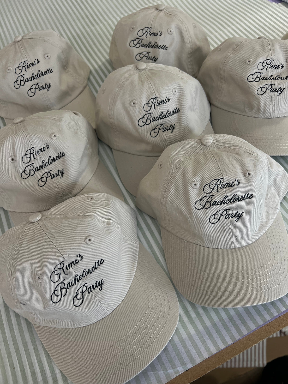 Personalise Me Caps (Pack of 50)