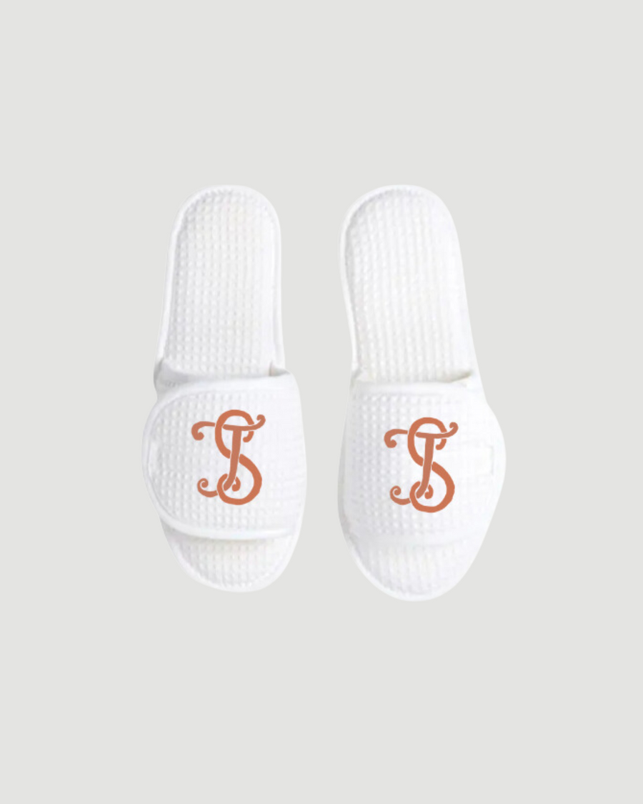 Personalised 2025 waffle slippers