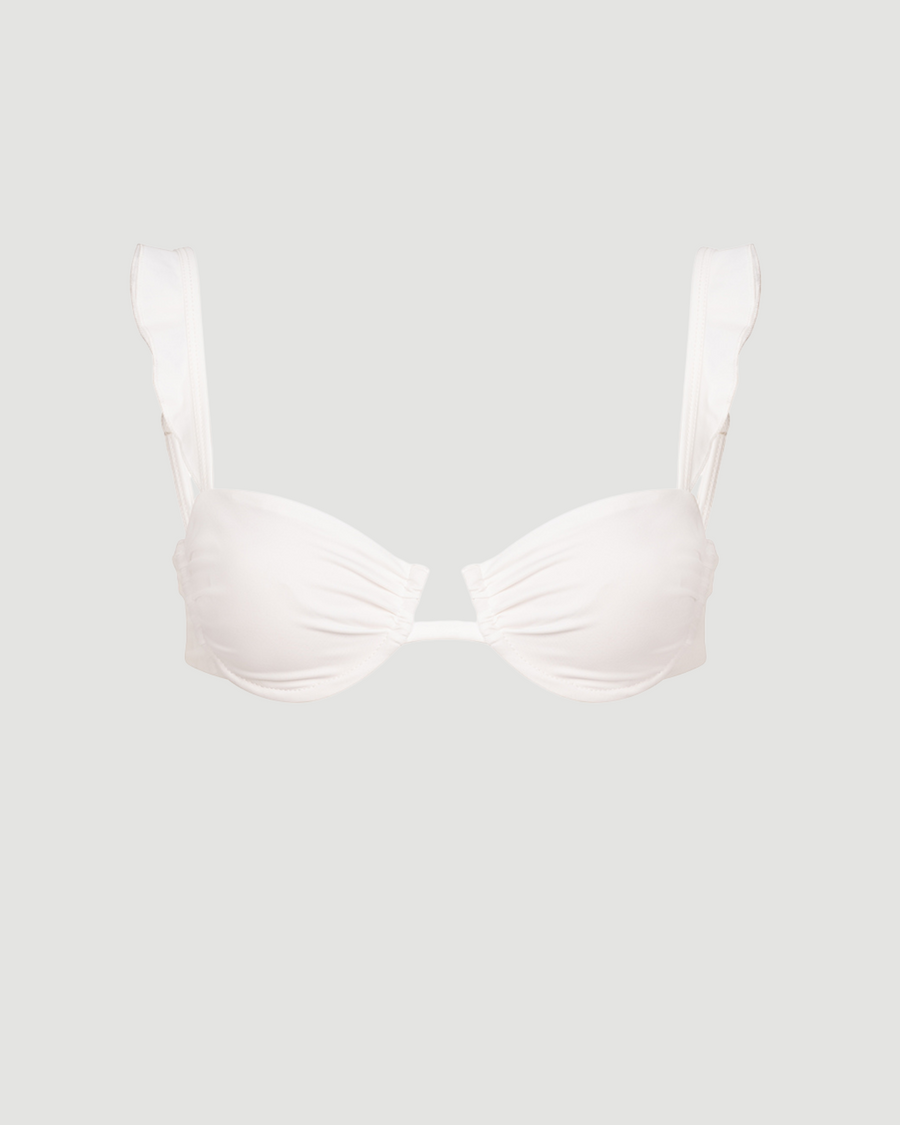 Mauritius Top - Bridal White