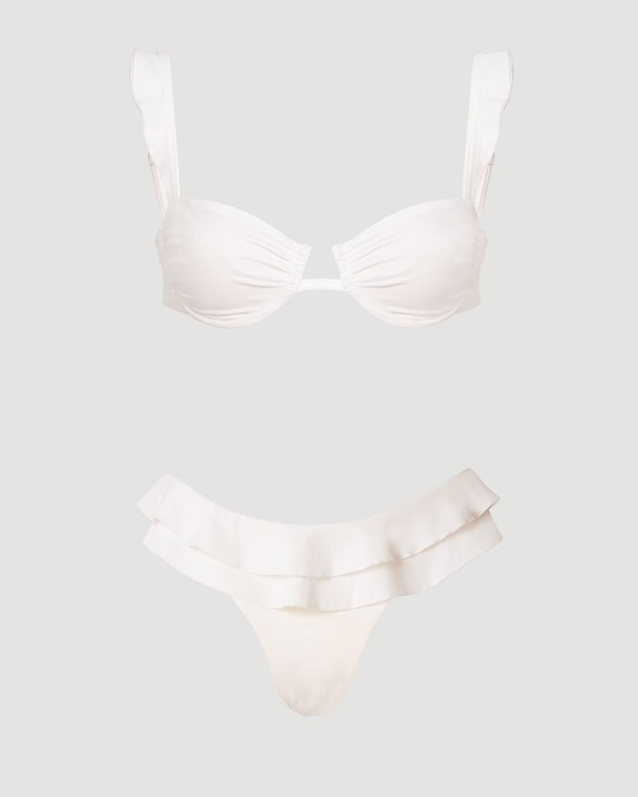 Mauritius Top - Bridal White