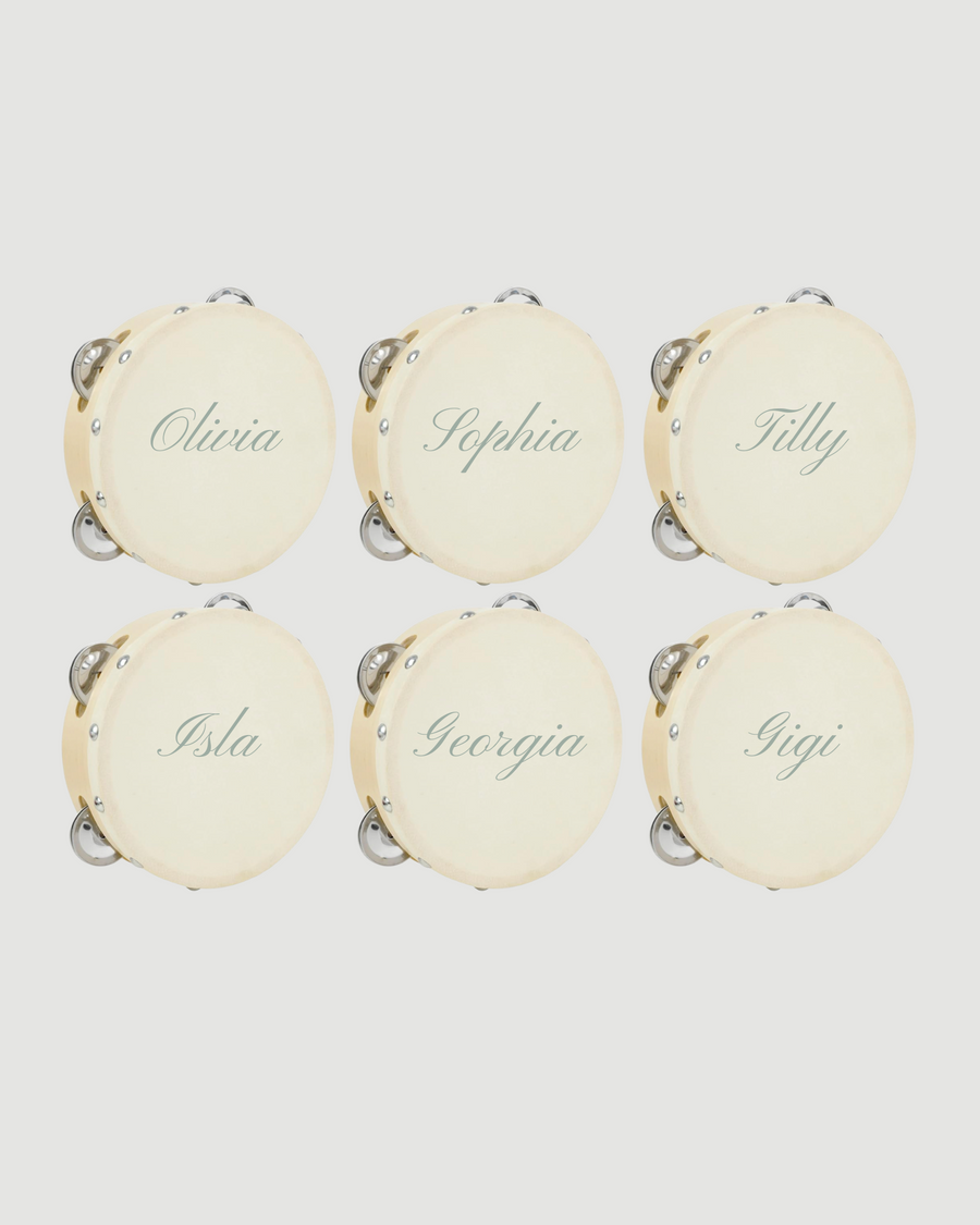 Personalised Tambourine