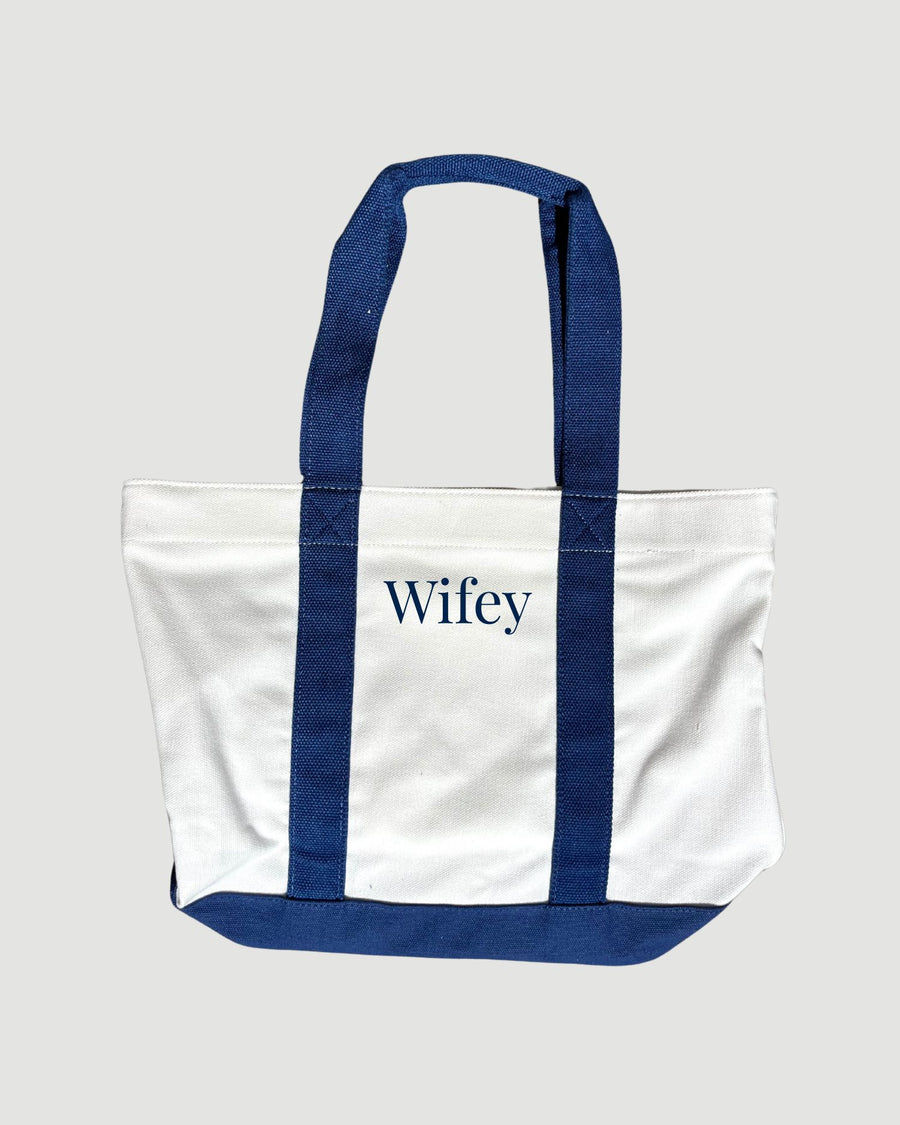 Personalised Tote Bag - Navy