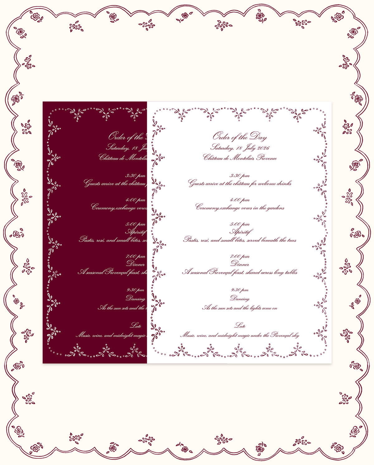 Lace & Vintage Order Day Digital Download