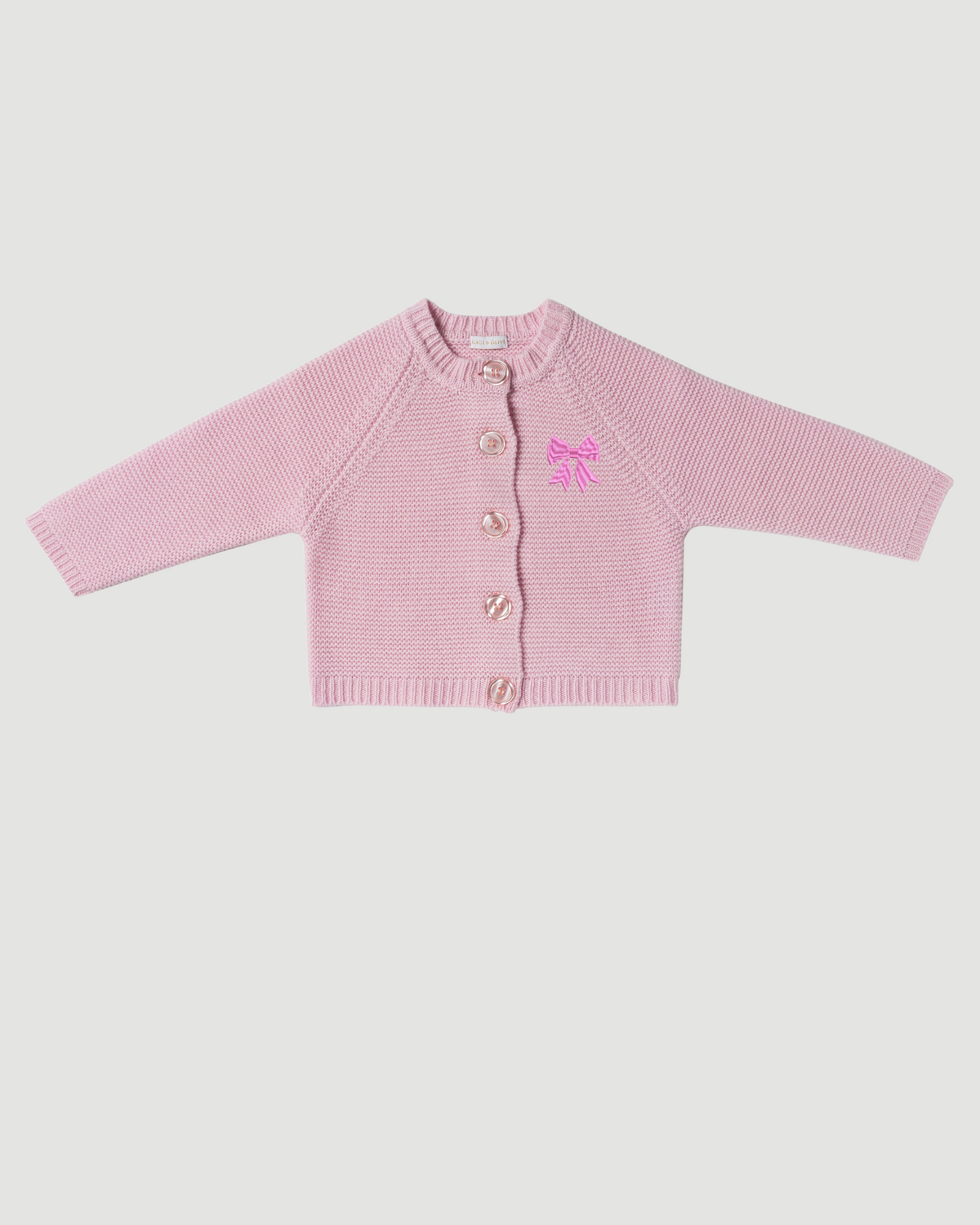 Pink Personalised Cardigan