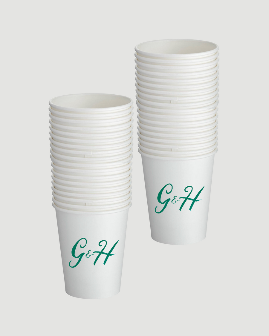 Personalised Paper Cups (Pack of 100)