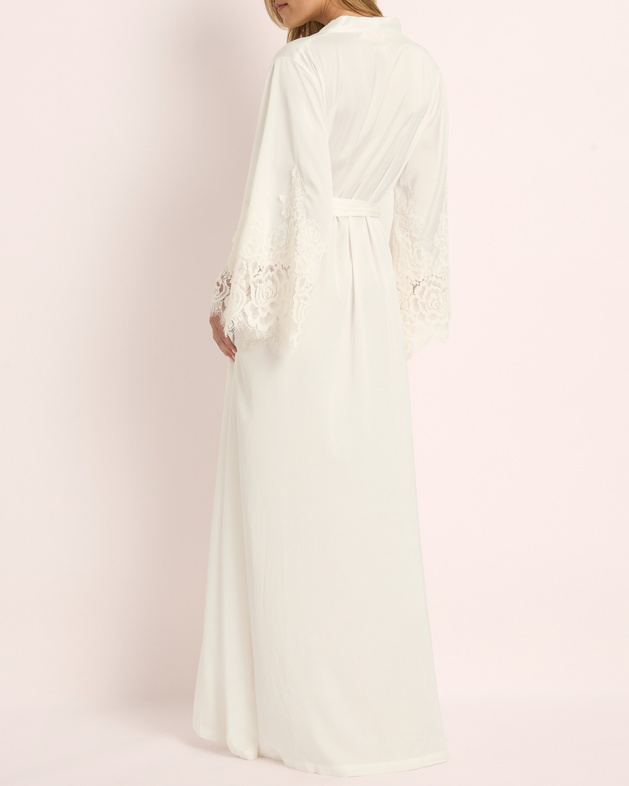 White Peyton Long Robe – Gigi & Olive White Peyton Long Robe – Gigi & Olive