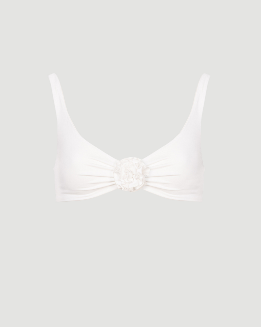 Sardinia Top - Bridal White