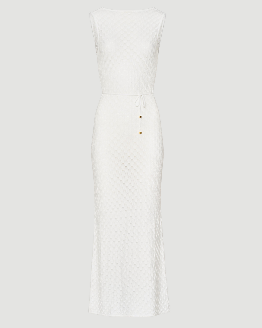 Seychelles Crochet Dress - Bridal White