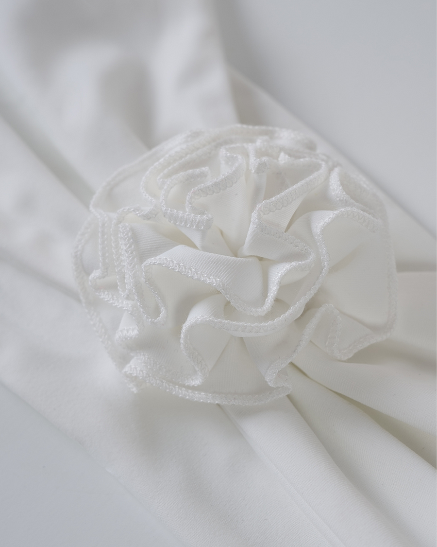 Sardinia Top - Bridal White