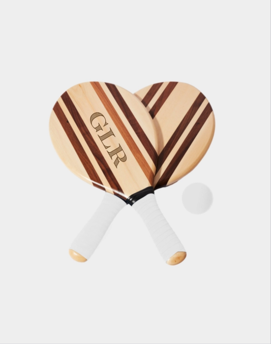 Personalised Padel Bat & Ball