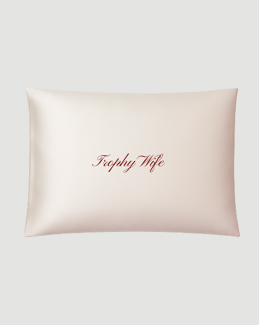 Light Gold Silk Pillowcase