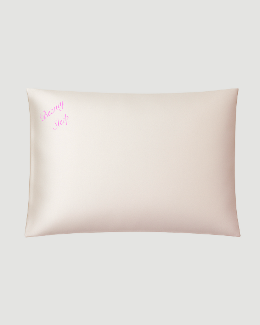 Light Gold Silk Pillowcase