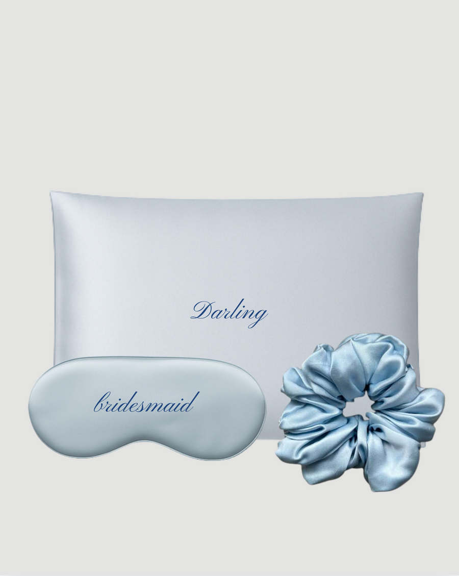 The Cornflower Blue Silk Collection