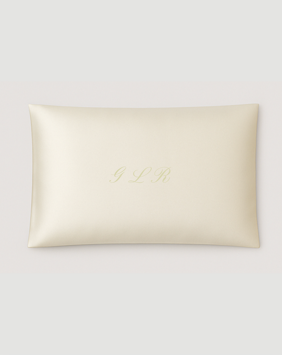 Lemon Silk Pillowcase