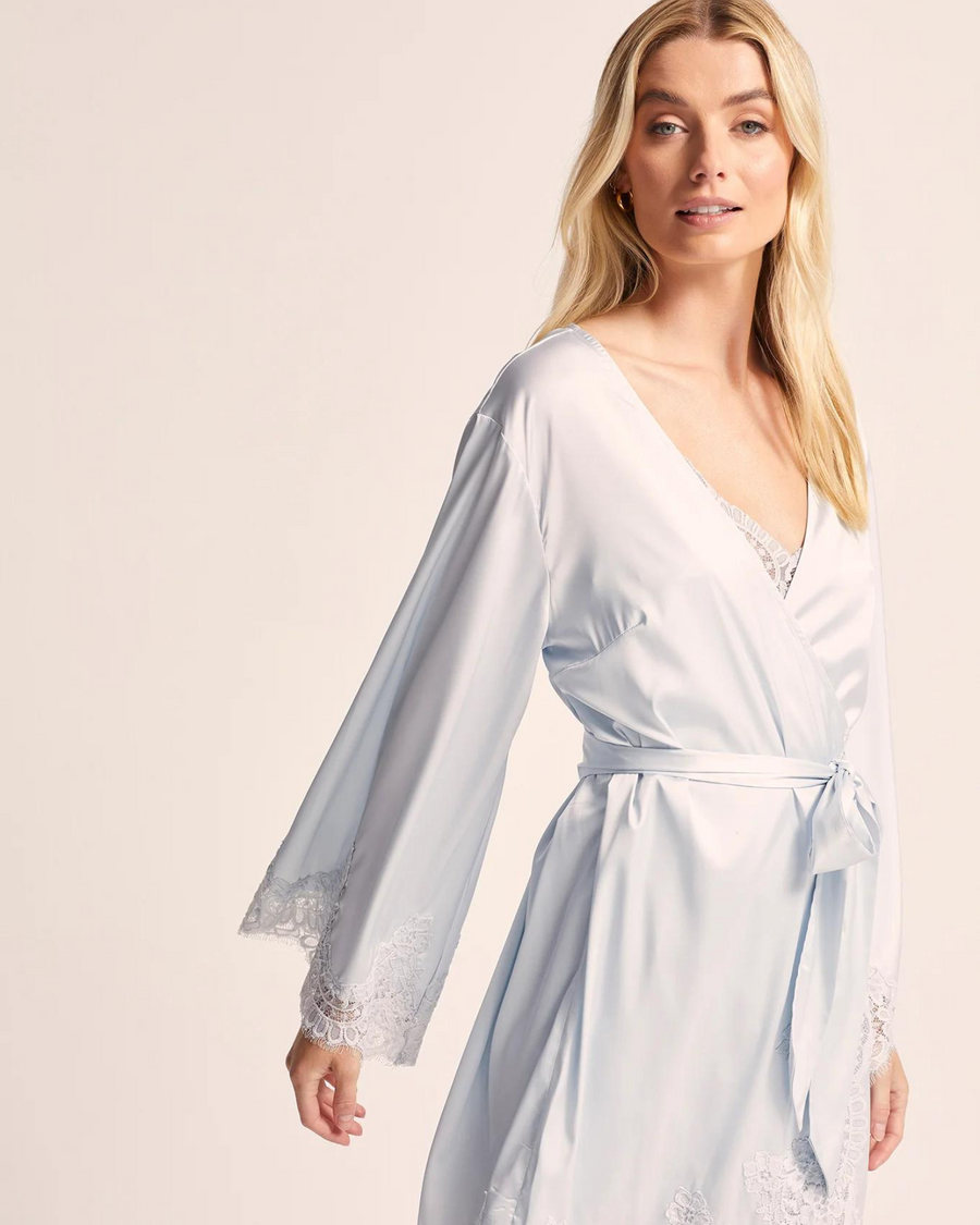 Eggshell Blue Sian Robe