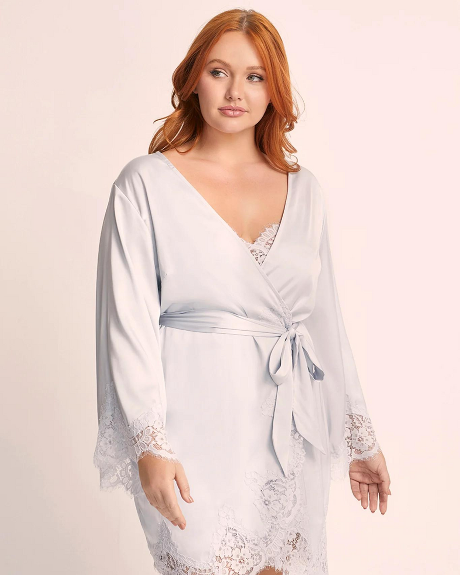 Eggshell Blue Sian Robe