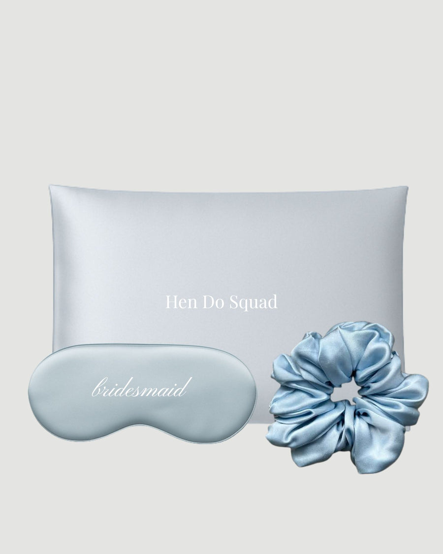 The Cornflower Blue Silk Collection