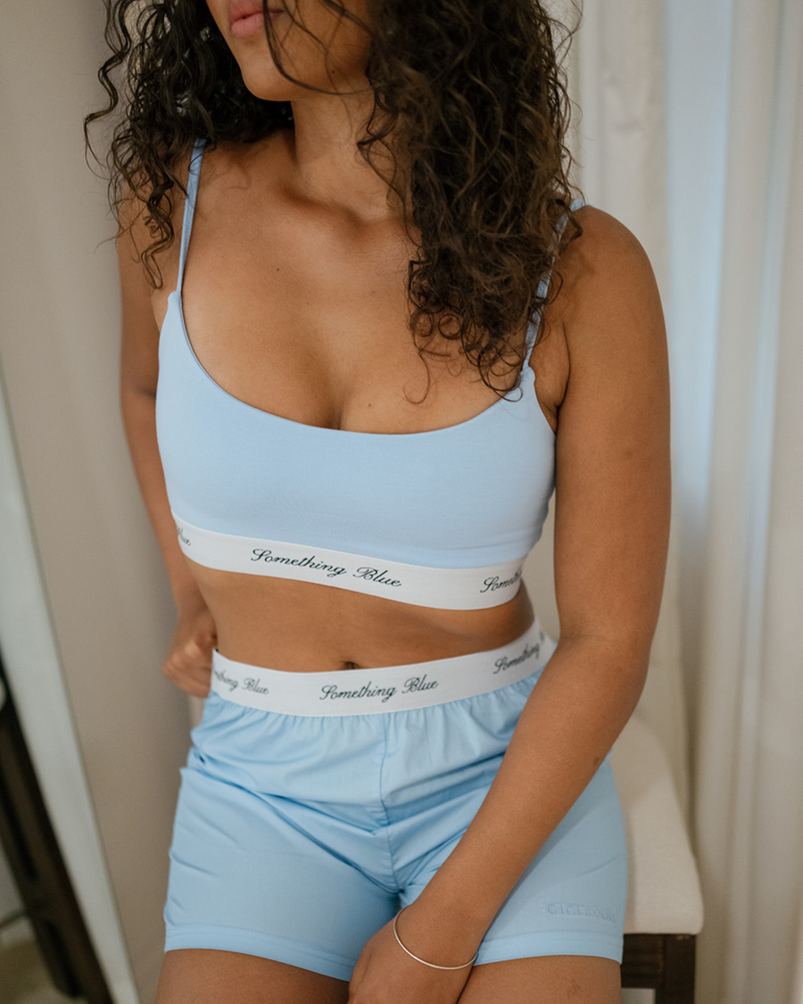 Something Blue Baby Blue Bralette