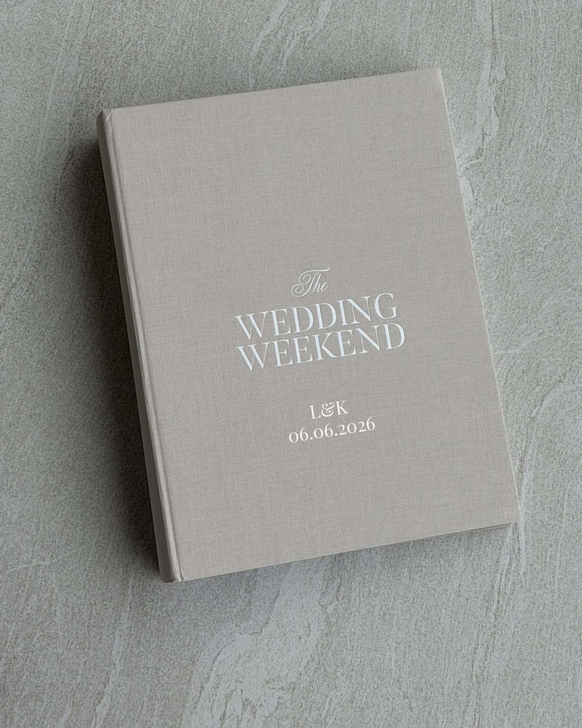 Wedding Weekend Memory Book