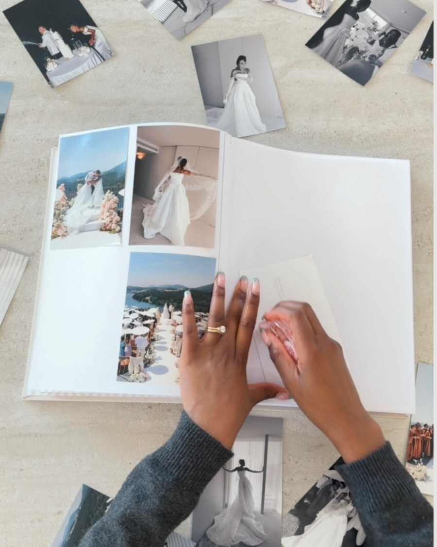 Honeymoon Memory Book | Personalised Photo Album – Gigi & Olive