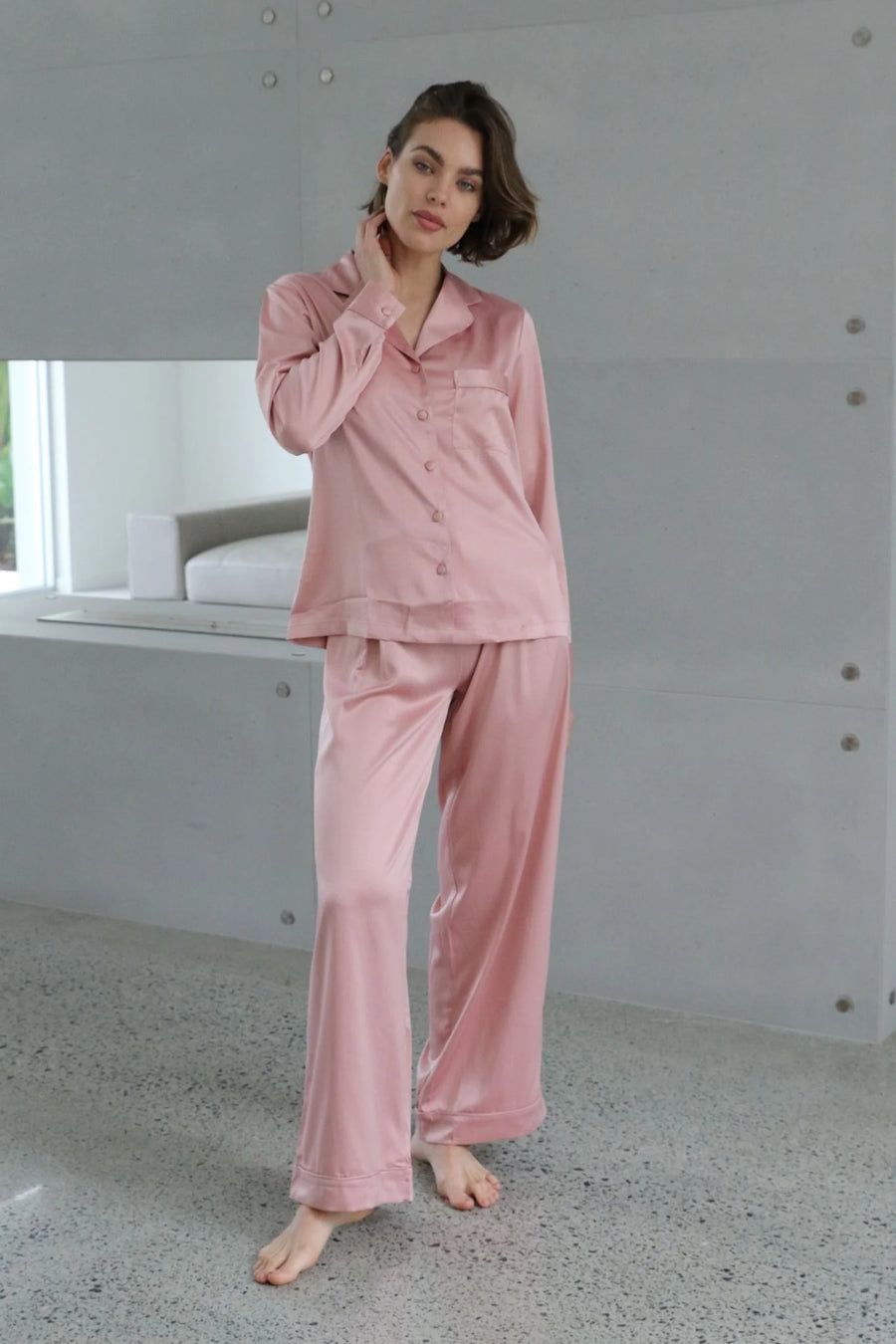 Rust TONI LONG SLEEVE & LONG PJs - Sample Sale