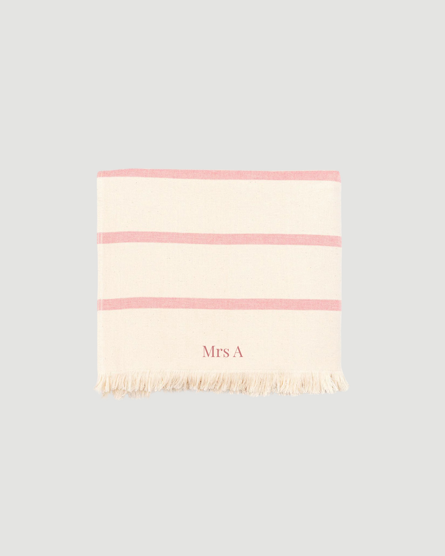 Personalised Hammam Beach Towel