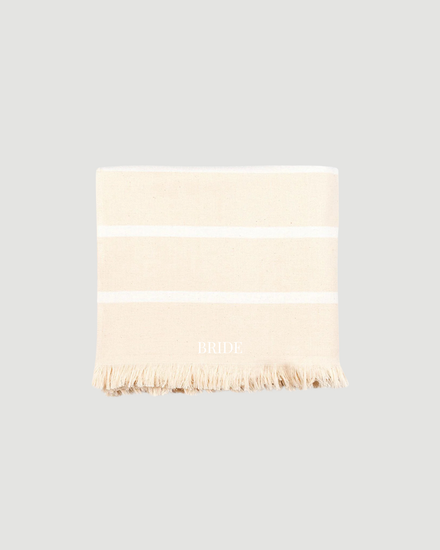Personalised Hammam Beach Towel