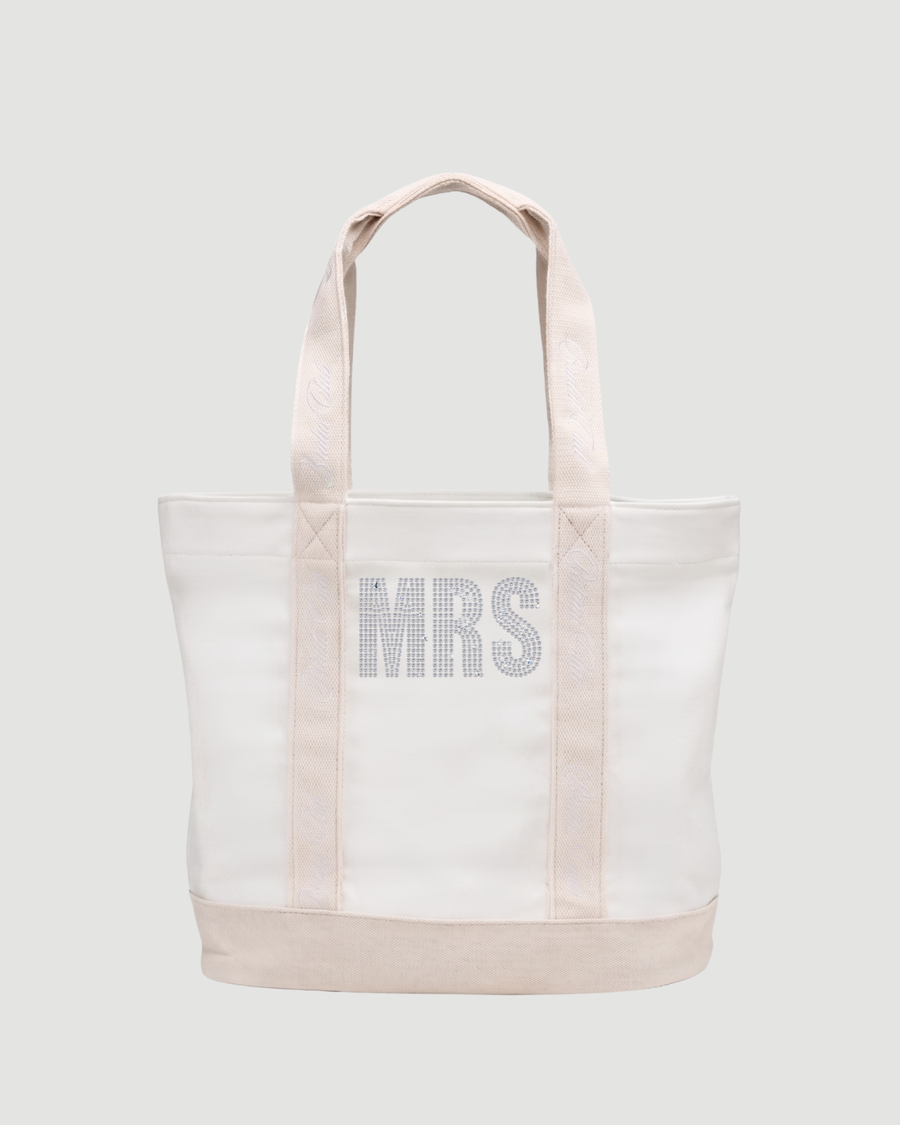 Mrs Diamanté Bridal Tote Bag – Gigi & Olive