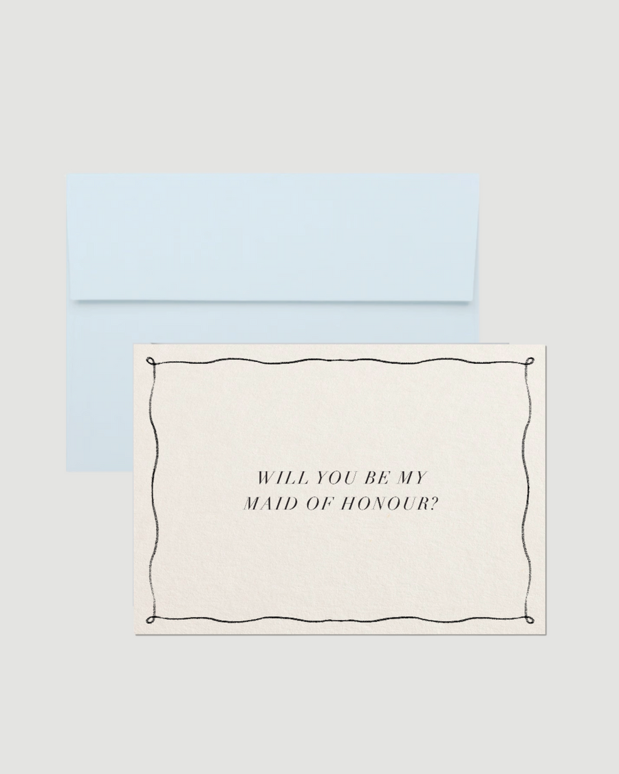 Will You Be My MOH Card Border
