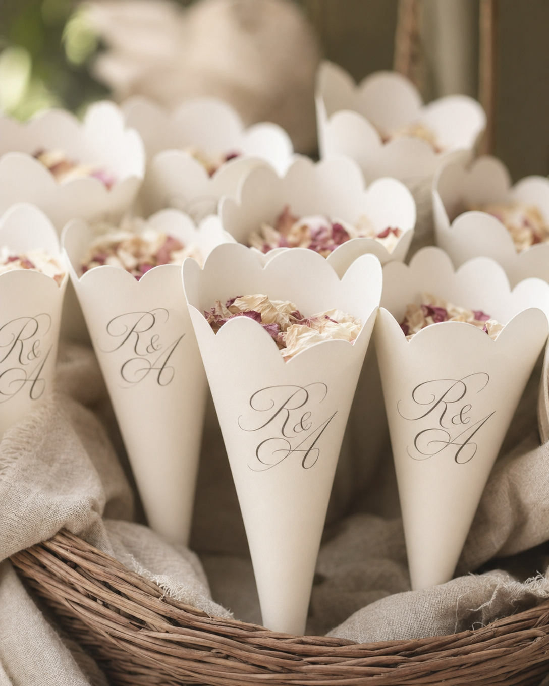 Personalised Confetti Cones