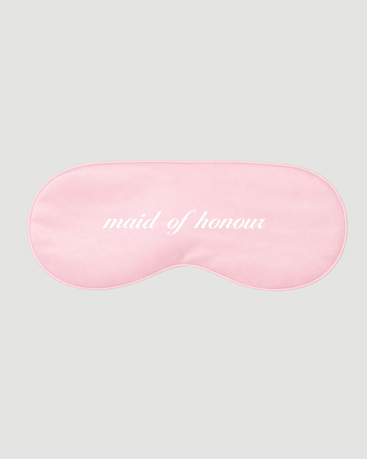 Pink Silk Eye Mask