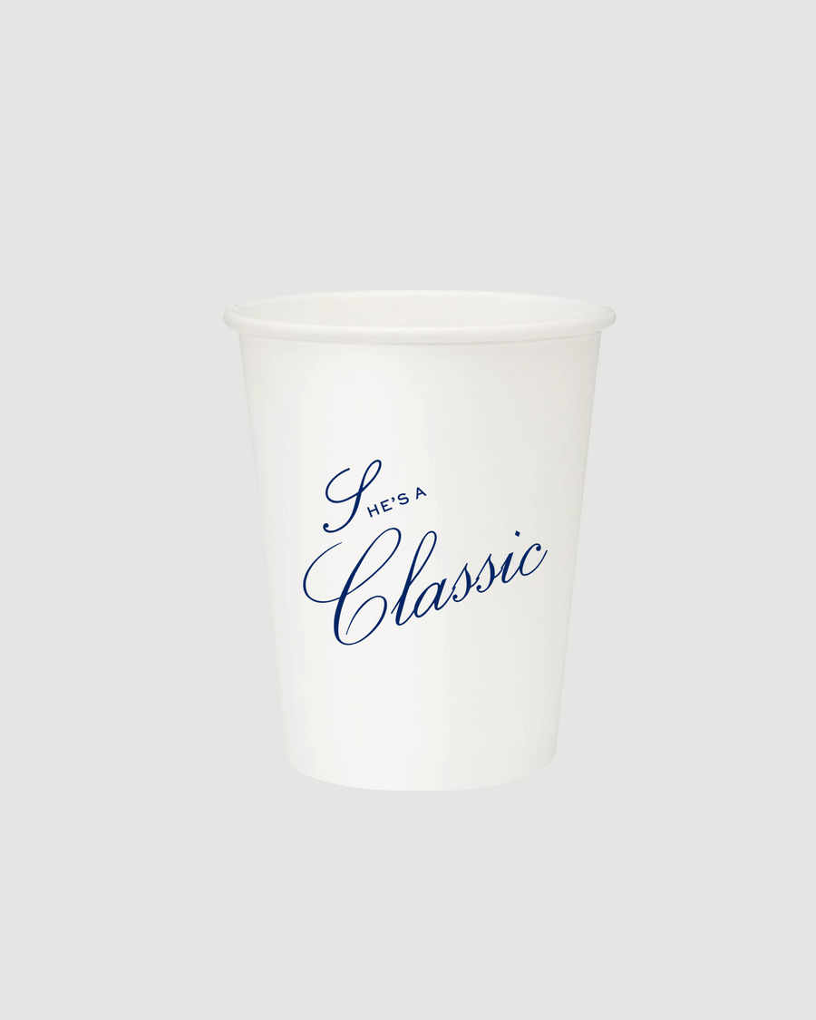 She's A Classic Paper Cups