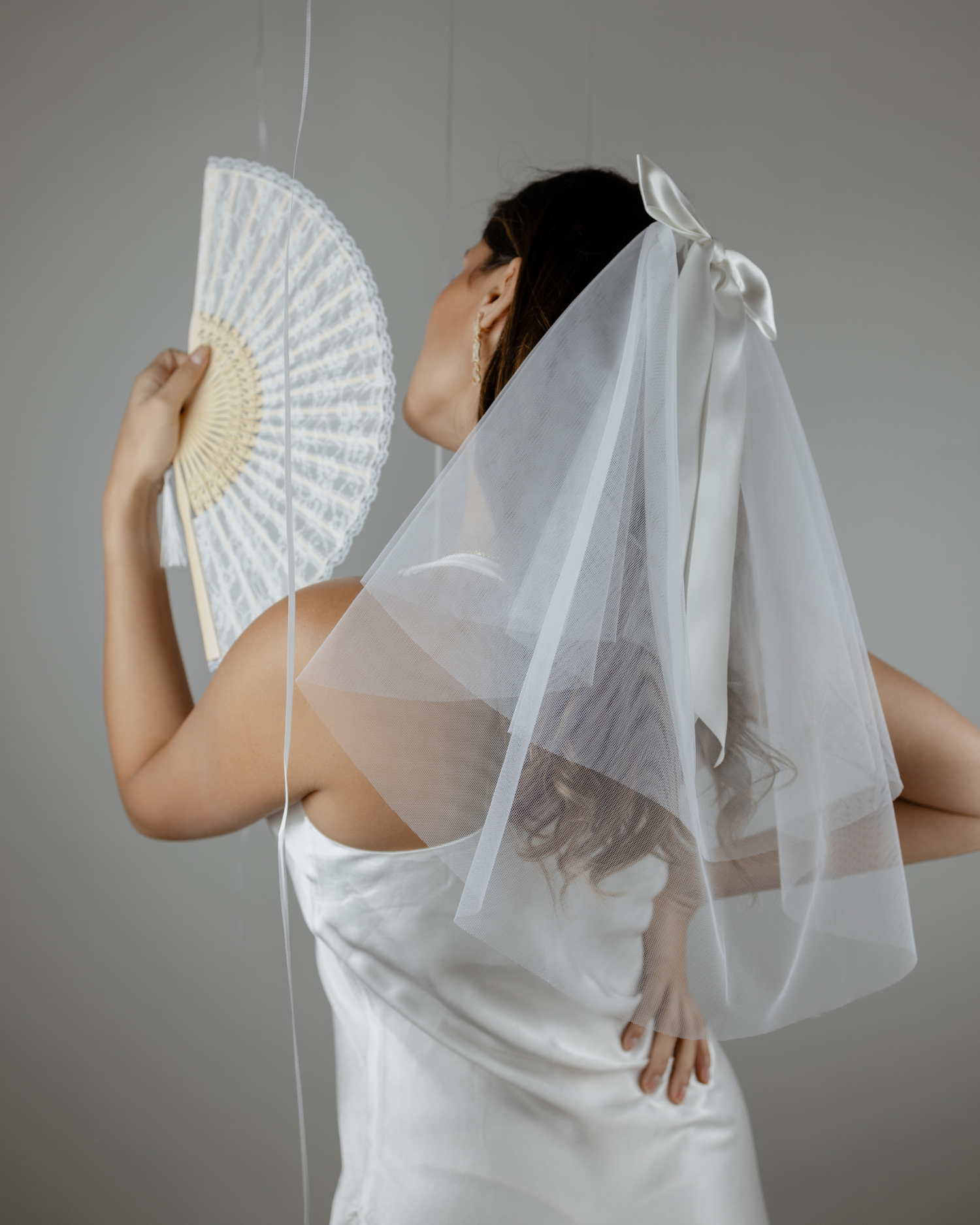 Veil trends regent bow veil The Regent veil w/Dream tulle bow ? #bridalstyle  main image 2