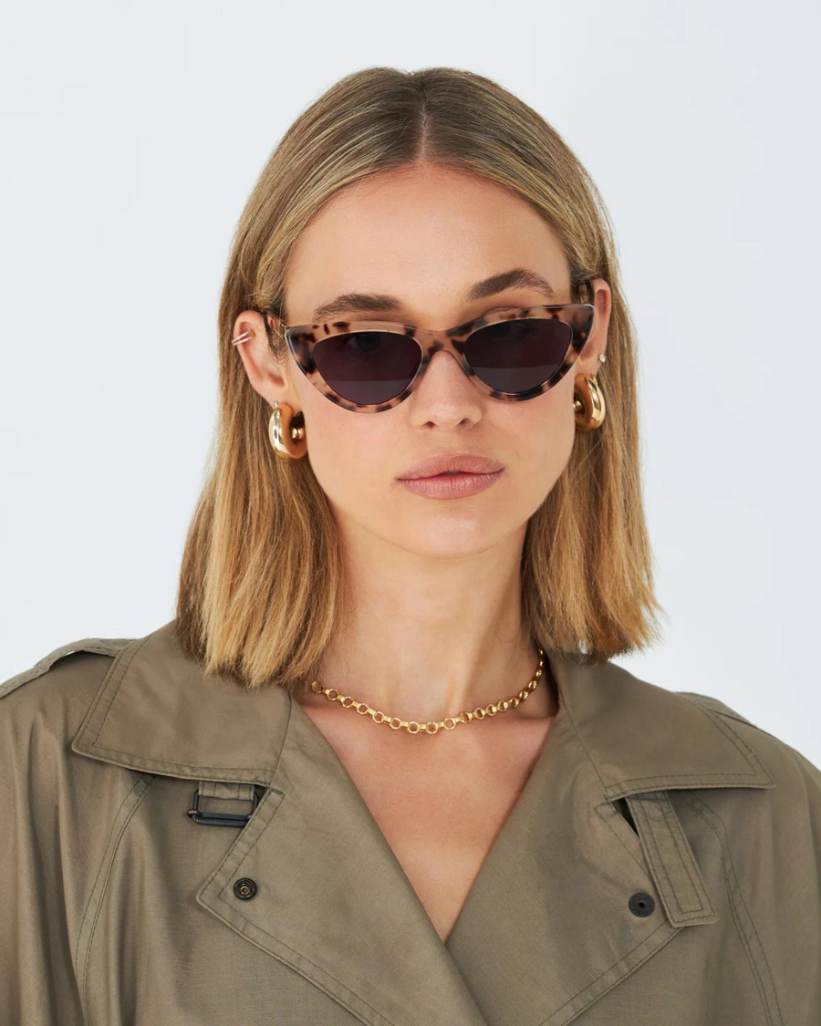 The Leui Cream Tort Sunglasses