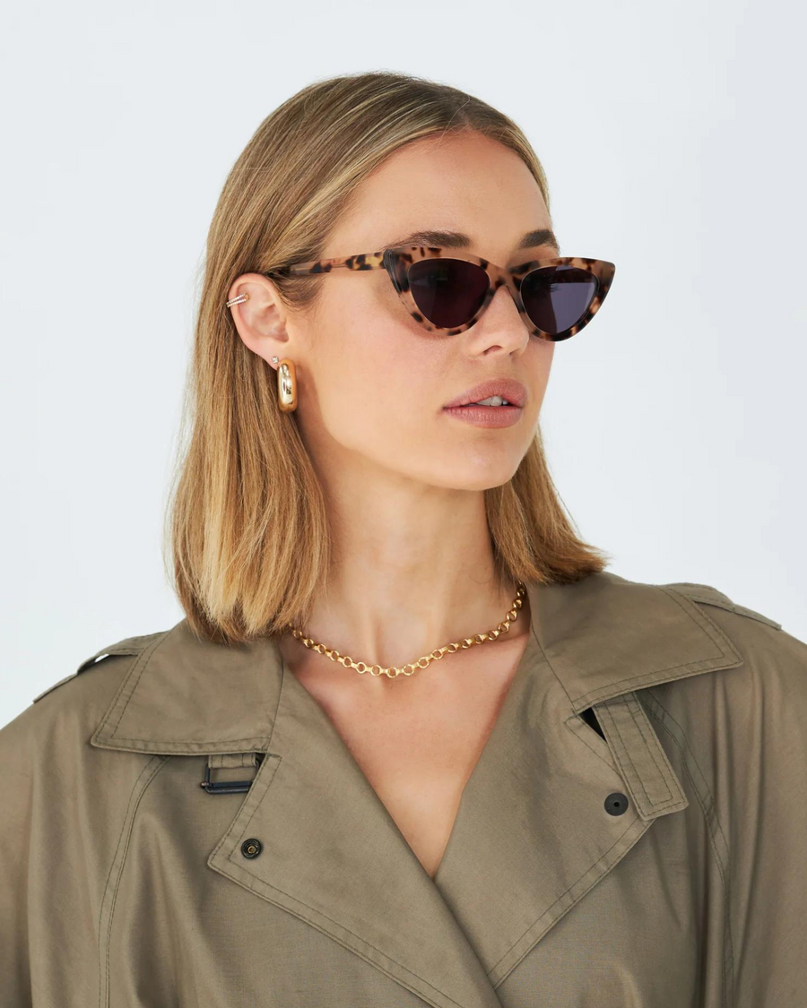 The Leui Cream Tort Sunglasses