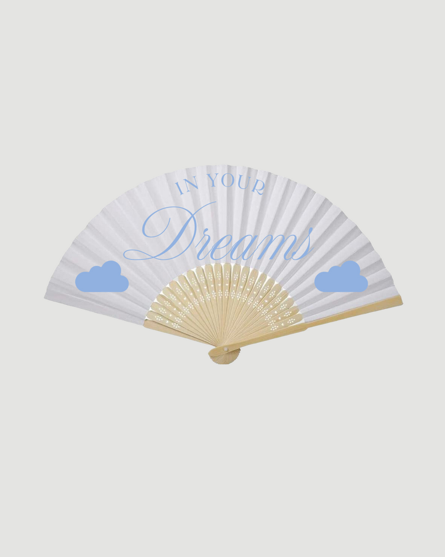 In Your Dreams Paper Fan (pack of 4)