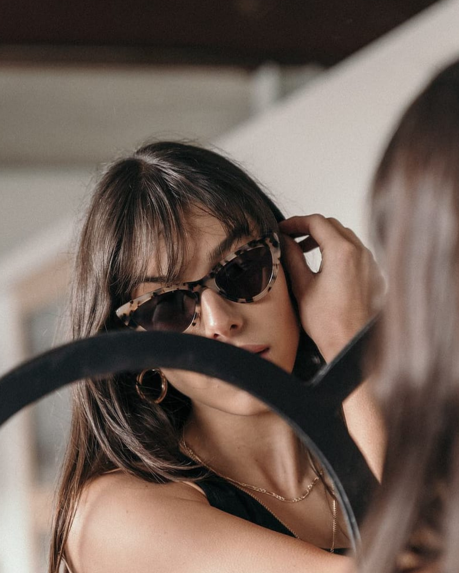 The Leui Cream Tort Sunglasses