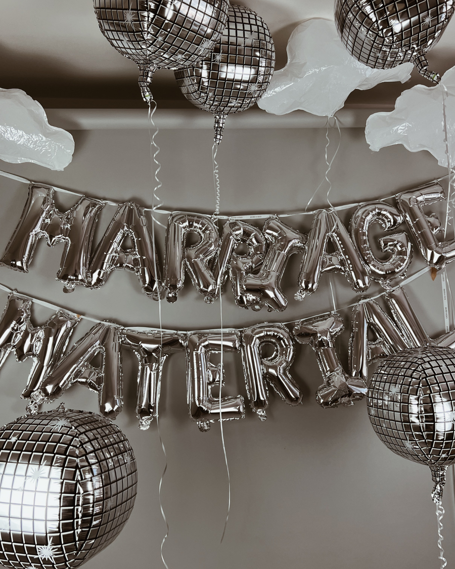 Marriage Material Balloons