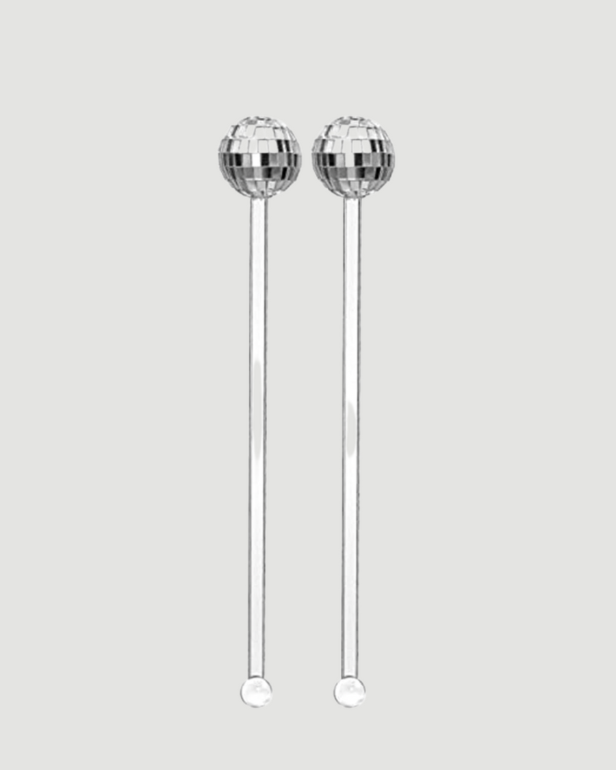 Disco Ball Cocktail Stirrers (pack of 16)