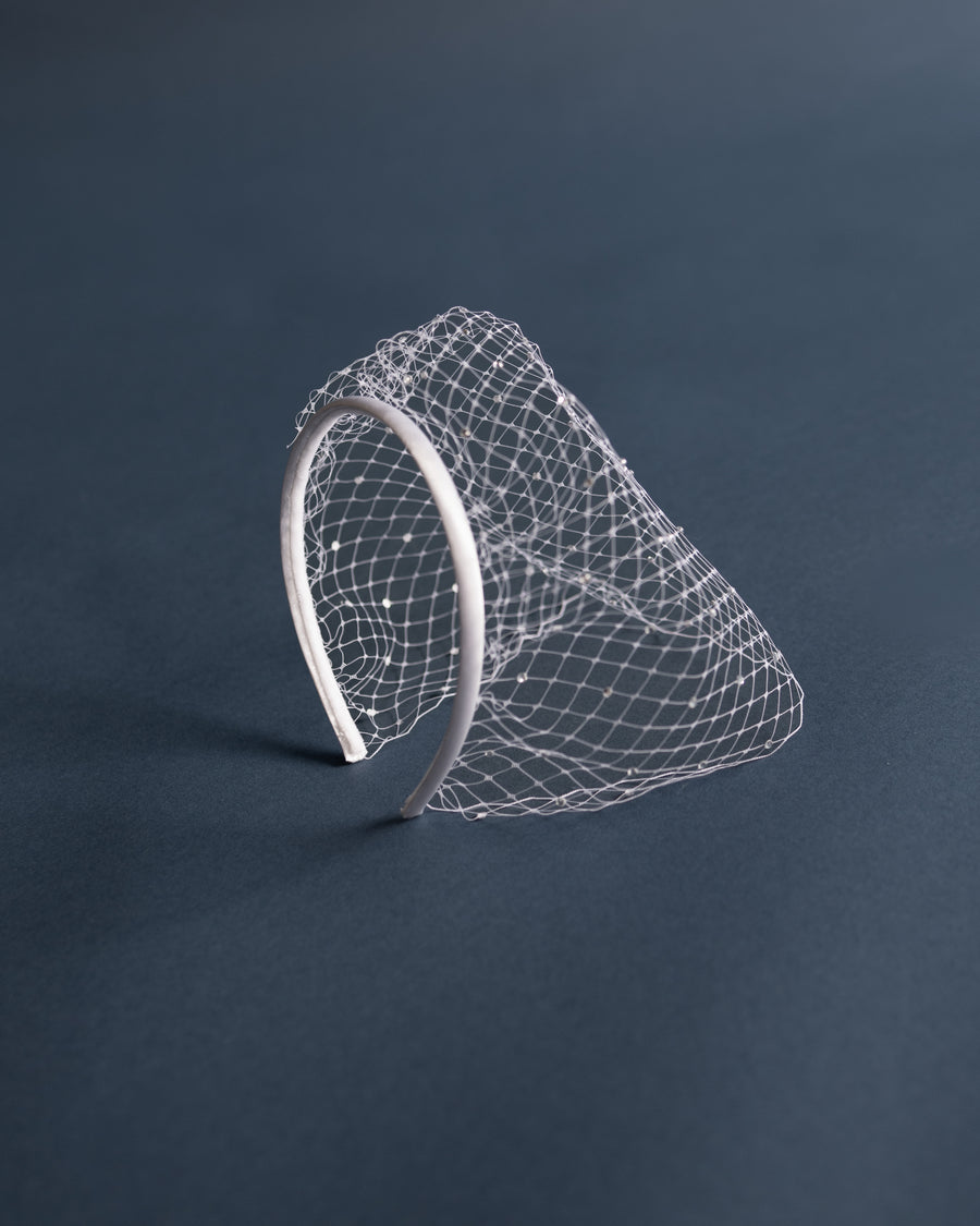 Diamante Birdcage Veil