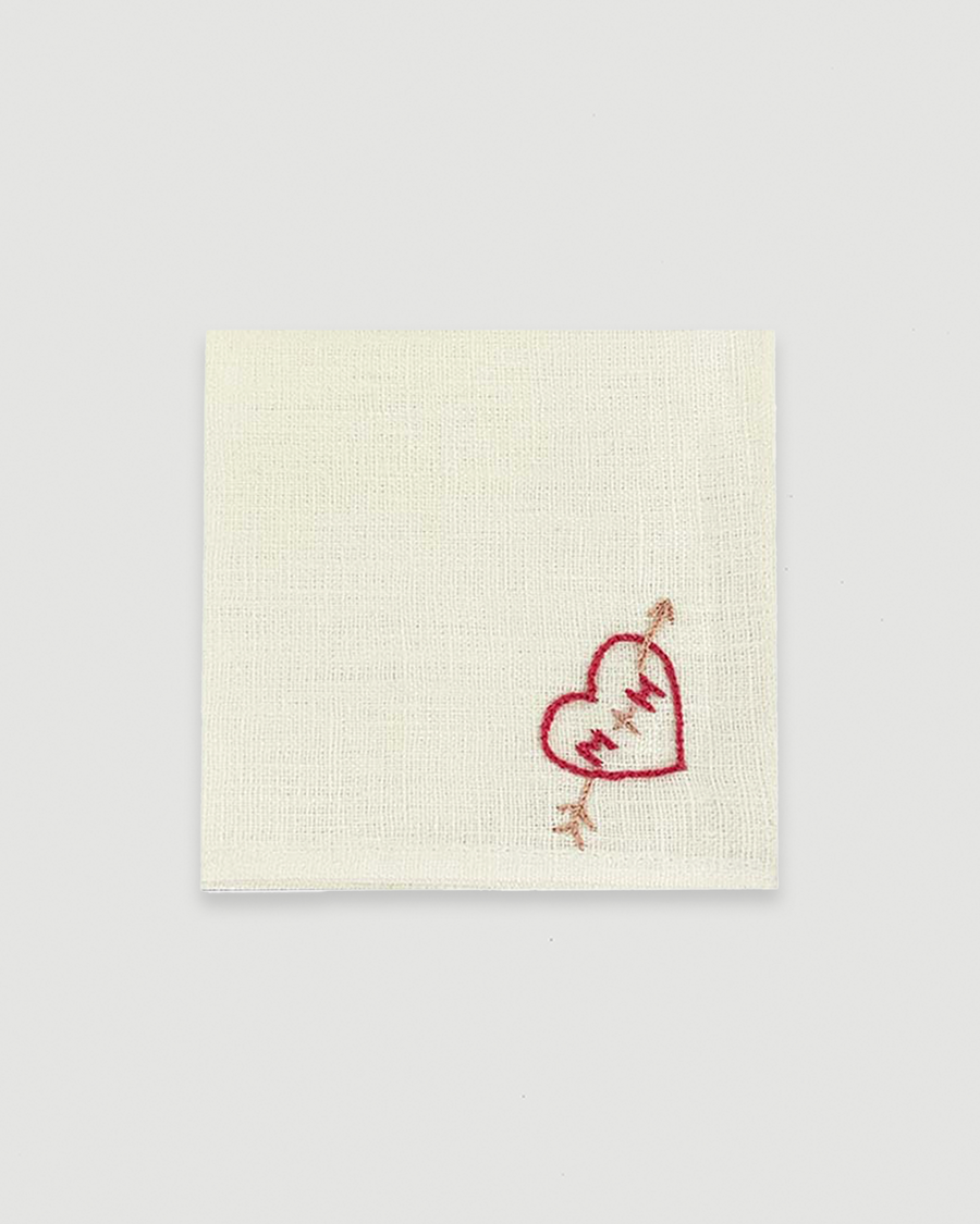 Hand-Embroidered Handkerchief