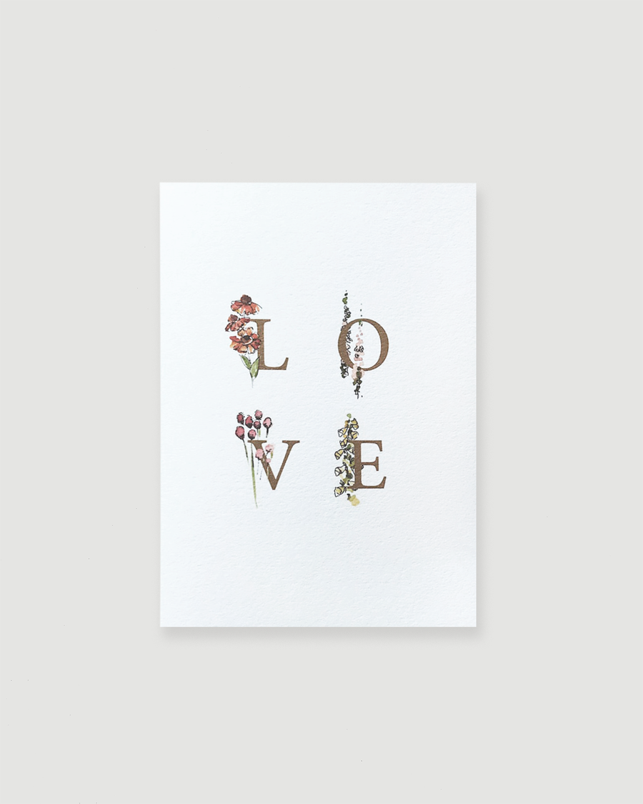 Floral Love Card