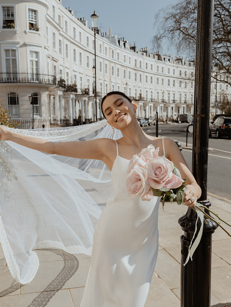 Long Lace Cathedral Veil