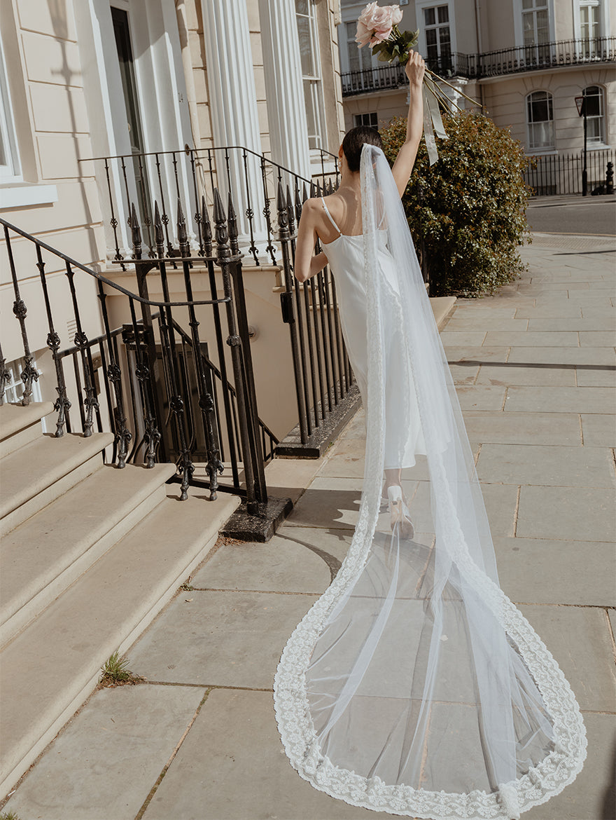Long Lace Cathedral Veil