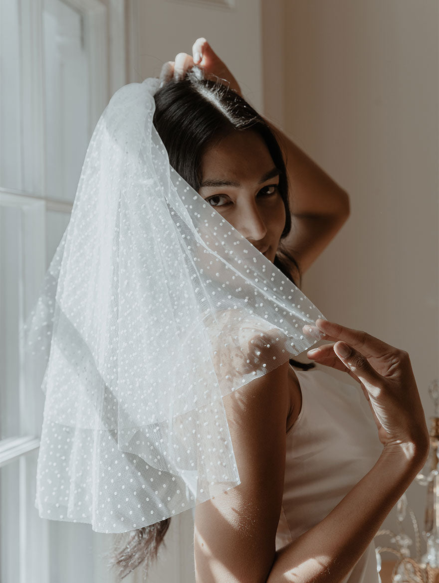 Mini Polka Dot Veil